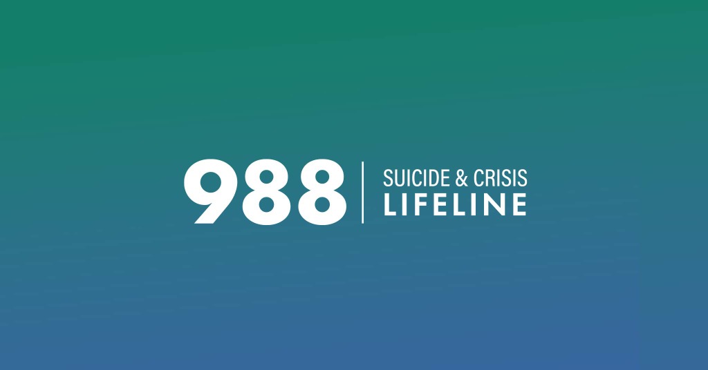 988 Suicide Crisis Helpline Logo